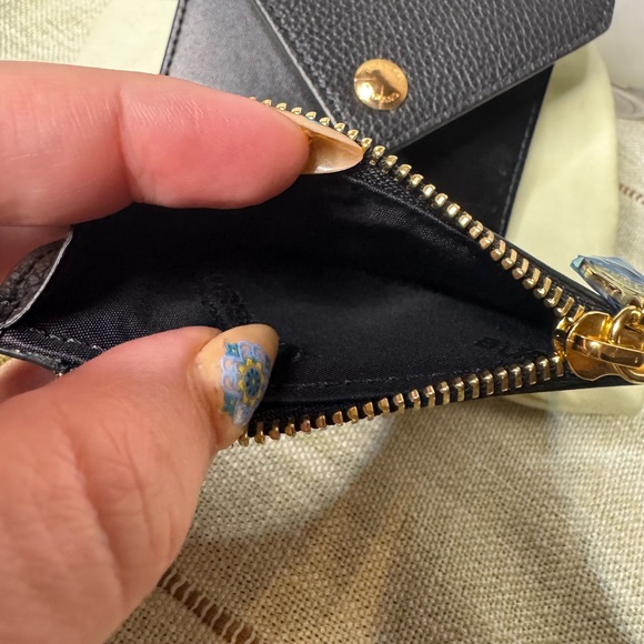 🔥BRAND NEW🔥 Burberry Nova Check/Leather Compact Wallet - Picture 9 of 15